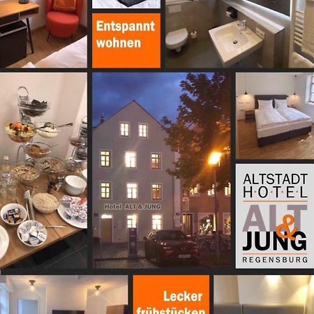 Altstadthotel Alt & Jung Регенсбург Экстерьер фото